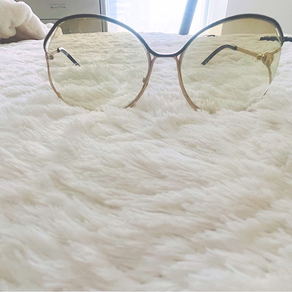 Gold Gucci Sunglasses